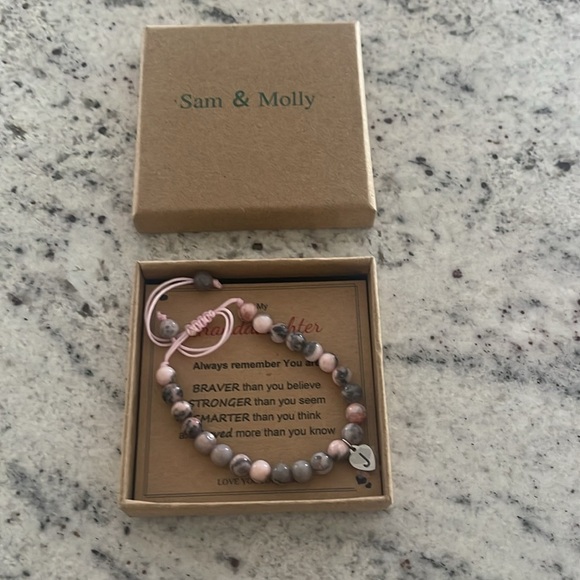 Sam & Molly Granddaughter Bracelet pink - Picture 2 of 10